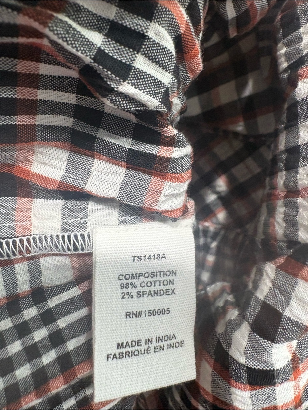 dRA Clothing Zoe Top Peplum Autumn Madres Plaid Blouse - Picture 9 of 11